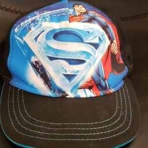 DC Comics Superman Logo Snap Back Baseball Cap